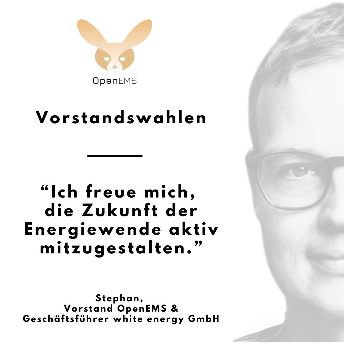 OpenEMS Vorstand Stephan